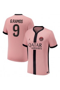 Fotbalové Dres Paris Saint-Germain Goncalo Ramos #9 Třetí Oblečení 2024-25 Krátký Rukáv